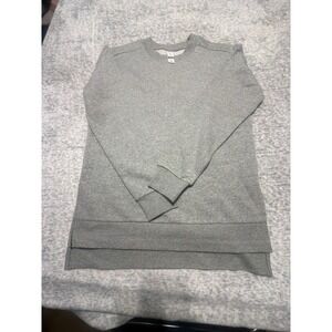 Alternative Apparel‎ Grey Crew Neck Long Sleeve Sweatshirt Tunic Top S P NWOT